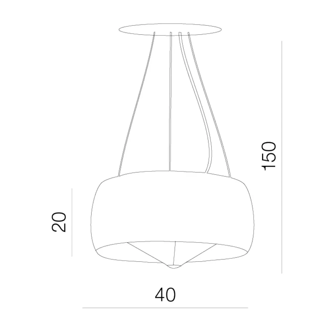 COSMO (D) BLACK LAMPA