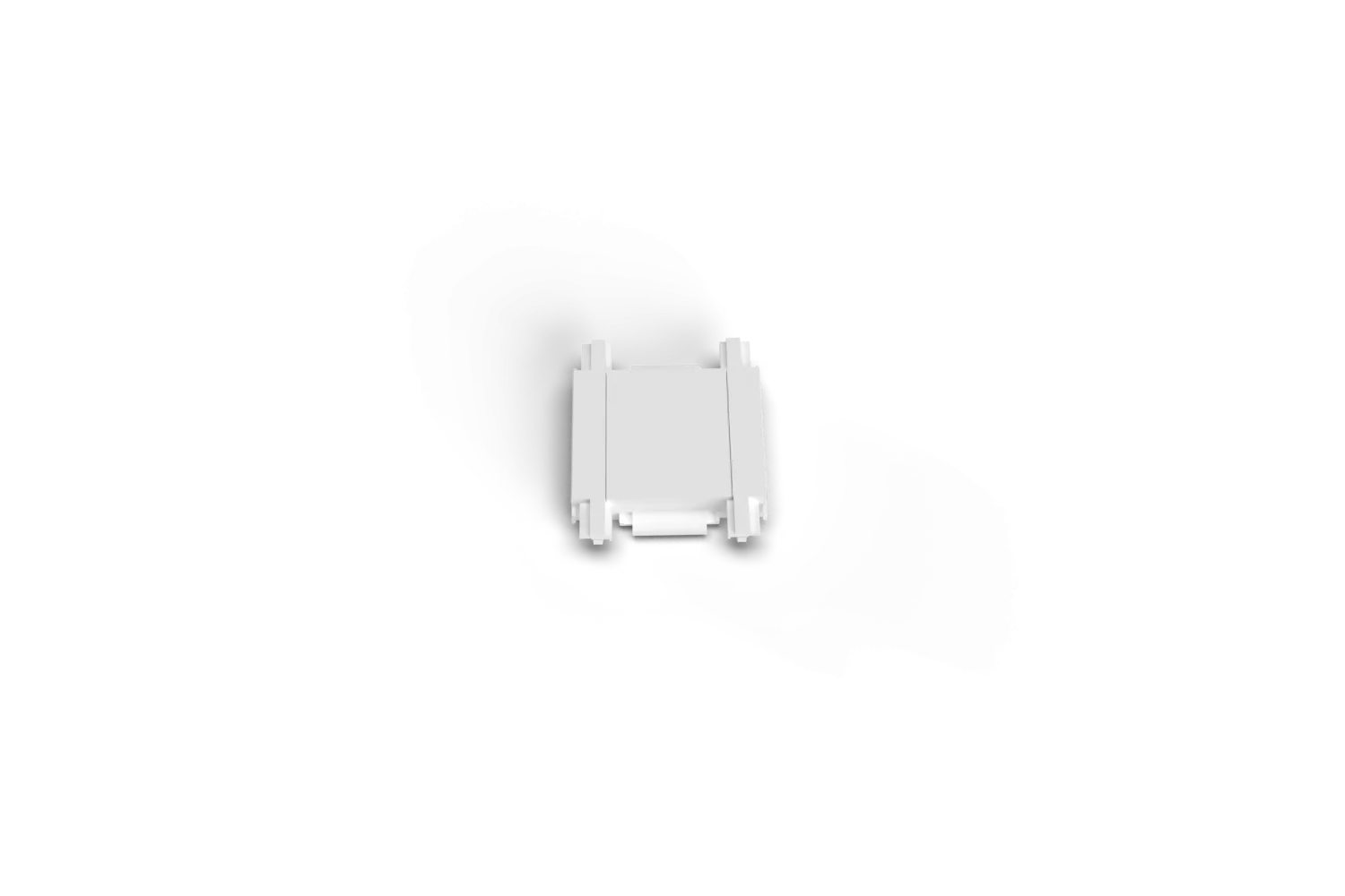 GAMMA TRACK MAGNETIC 5mm STRAIGHT CONNECTOR WH