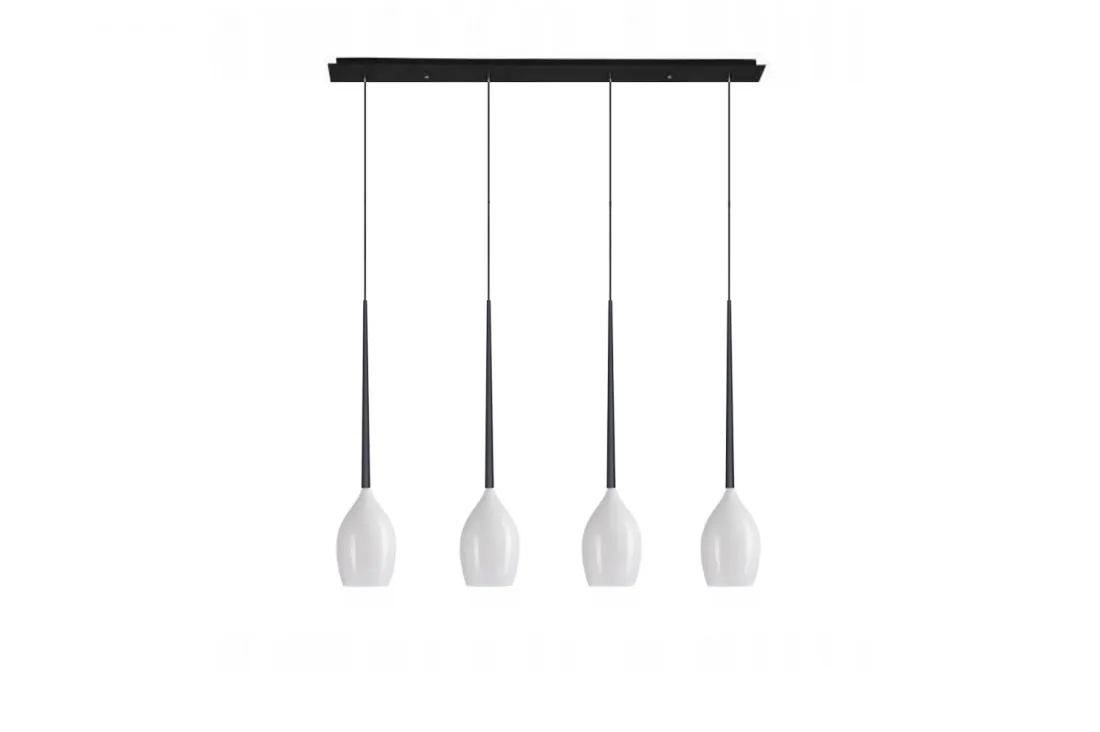 IZZA 4 LAMPA WISZACA WHITE