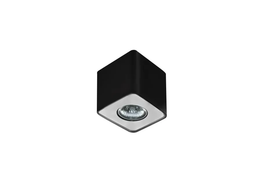 NINO 1 BLACK/ALU PLAFON