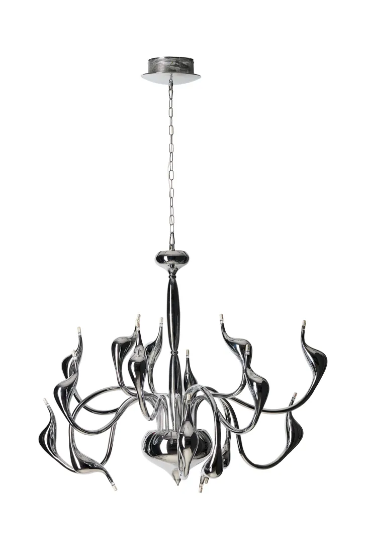 SNAKE 2 LAMPA WISZACA CHROME