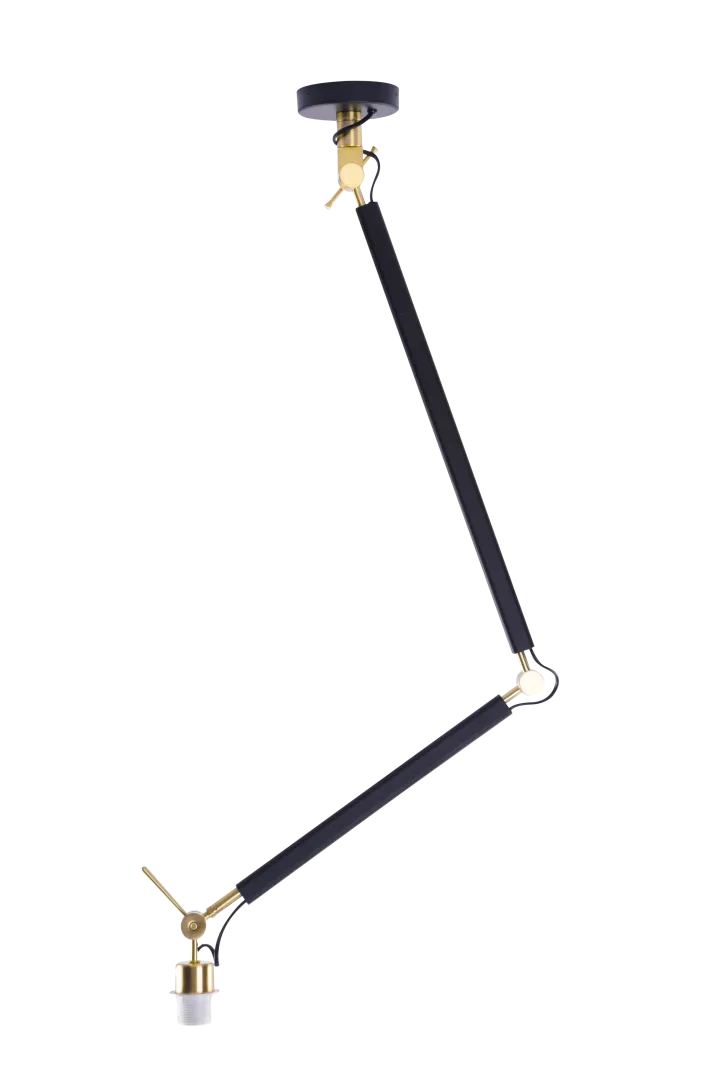 ZYTA M PENDANT LAMPBODY BK/GO